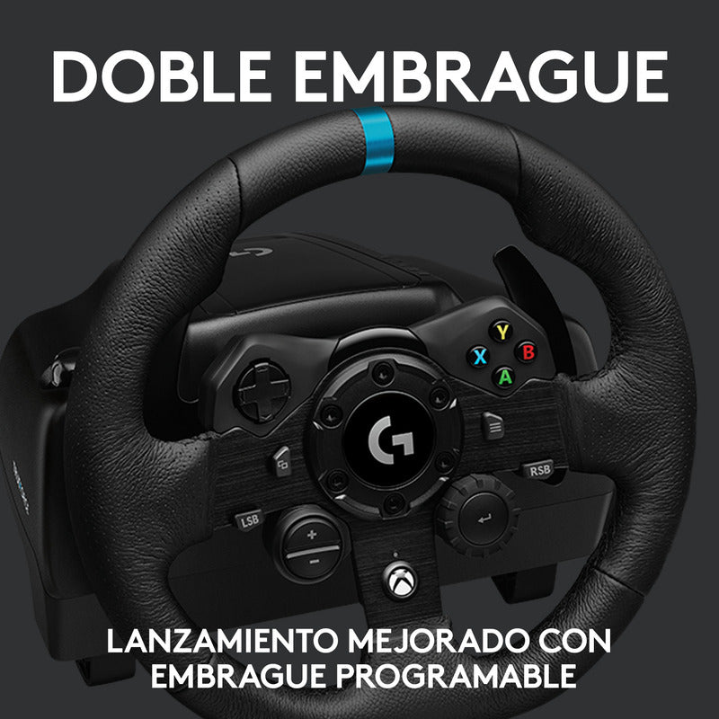 Volante de Carreras Logitech G923 TRUEFORCE para Xbox Series X|S, Xbox One y PC