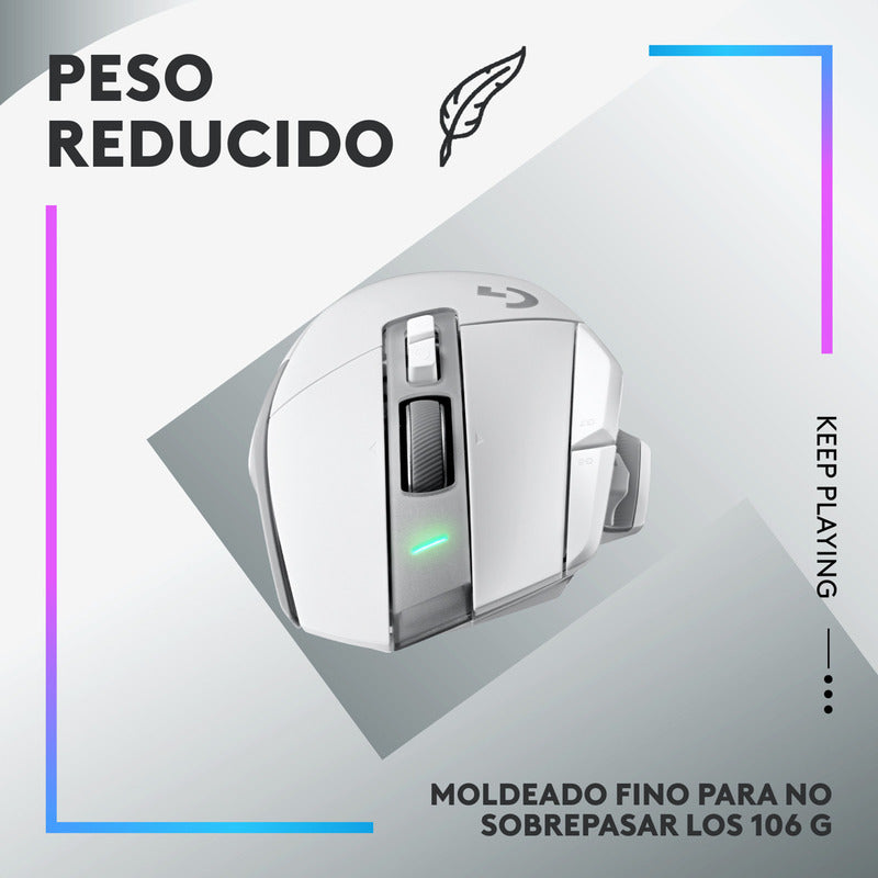 Mouse Gamer Logitech G502 X Plus, Inalámbrico Rgb / Hero 25k