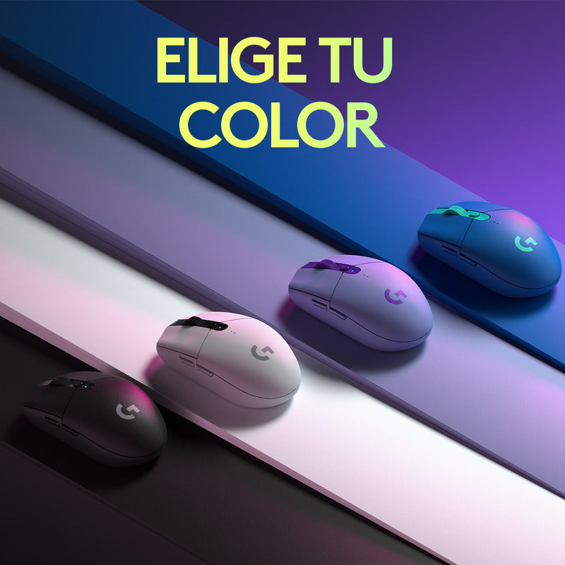 Mouse Gamer Inalámbrico Logitech G305, 12000dpi - Lila