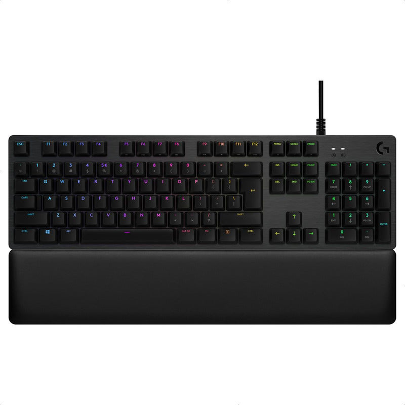 Teclado Gamer Mecánico Logitech G513 Carbón / Lightsync Rgb