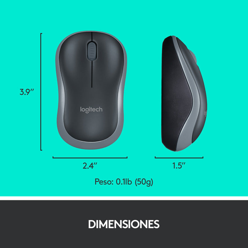 Combo Inalámbrico Logitech Mk270, Teclado Multimedia Y Mouse