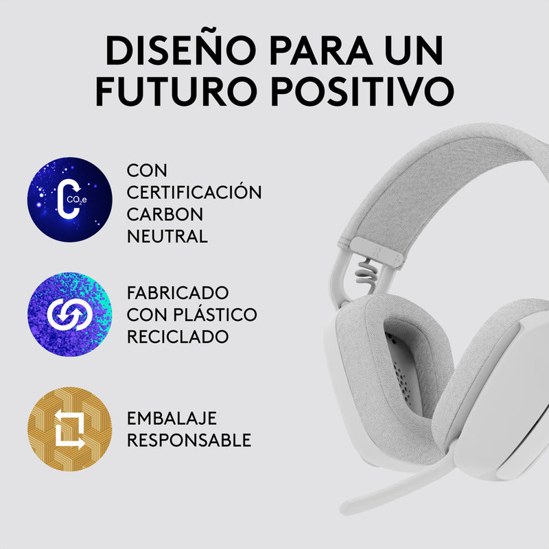 Diadema Profesional Logitech Zone Vibe 100 Inalámbrica
