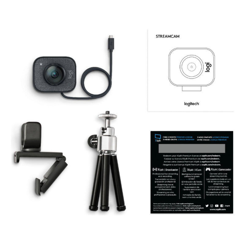 Webcam Streaming Full Hd / 60fps Logitech Streamcam Plus
