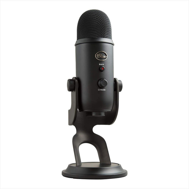 Micrófono Usb Profesional Blue Yeti, Grabación Streaming Blackout