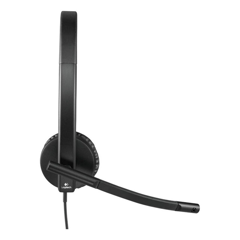 Diadema Logitech H570e Estéreo, Usb Con Comodidad Y Duración