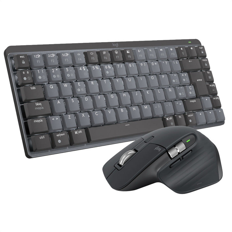 Logitech Combo Teclado Mx Mechanical Mini + Mouse Master 3s