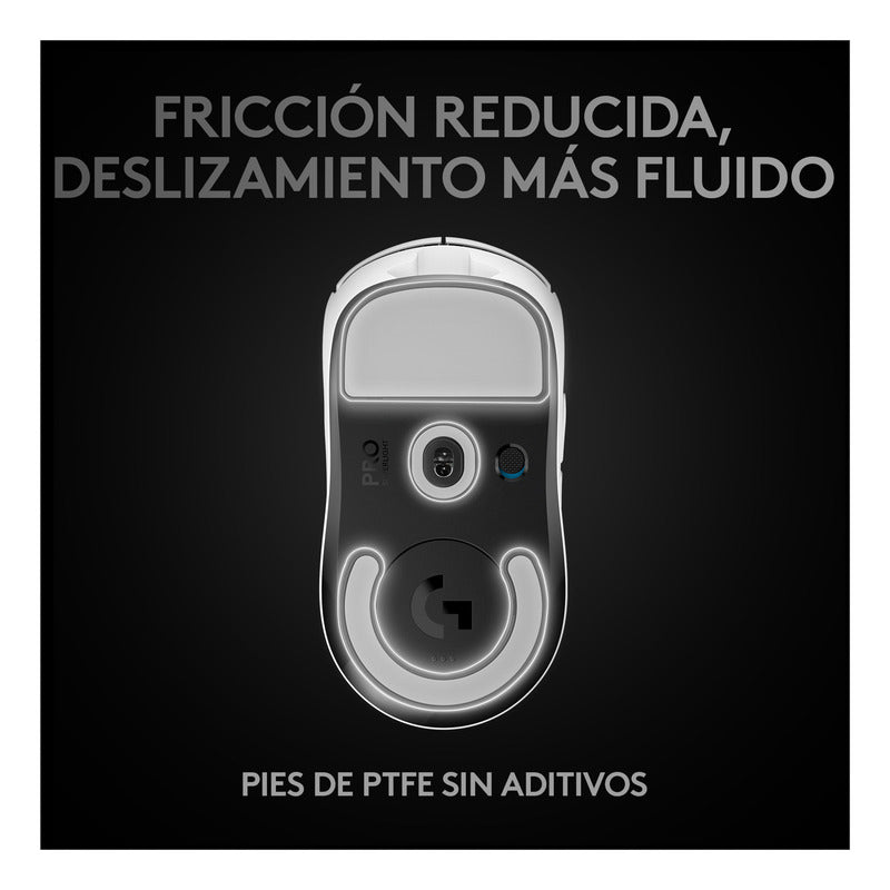 Mouse Gamer Inalámbrico Logitech G Pro X Superlight, Blanco