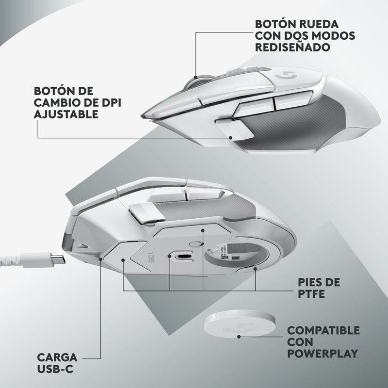 Mouse Gamer Logitech G502x, Gratis Pad G640 Se Aniversario