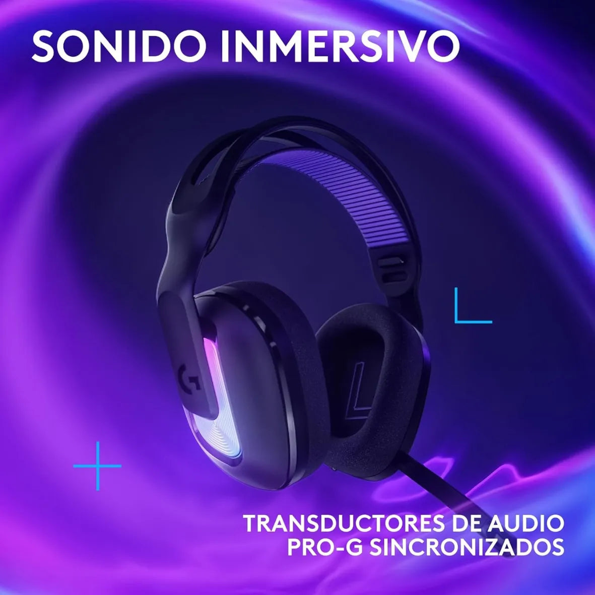 Auriculares Gamer Inalámbricos Logitech G522 LIGHTSPEED con RGB LIGHTSYNC