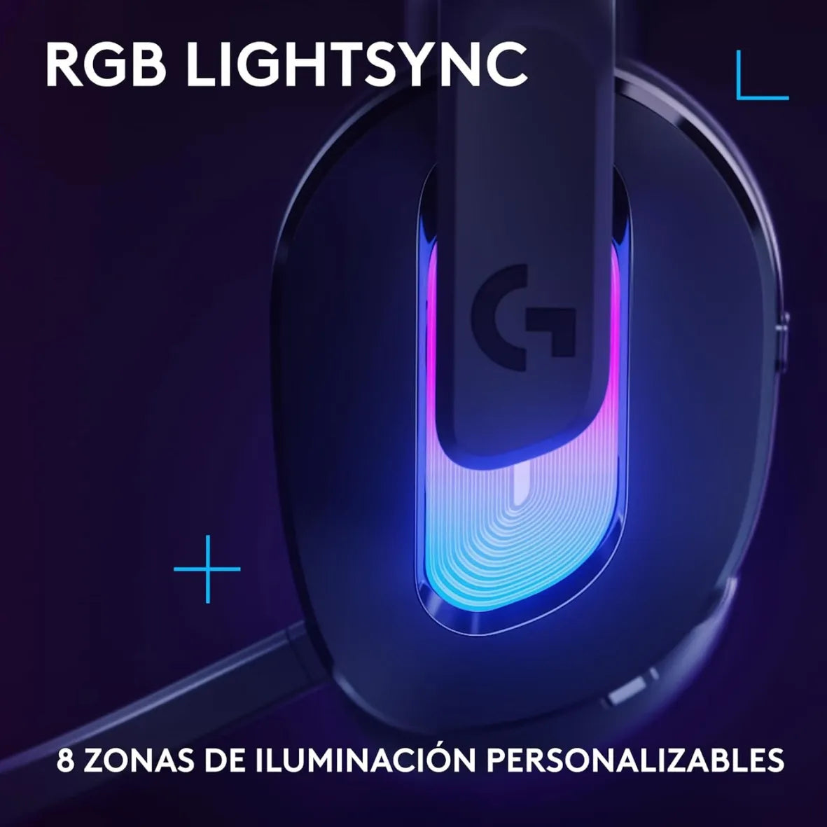 Auriculares Gamer Inalámbricos Logitech G522 LIGHTSPEED con RGB LIGHTSYNC