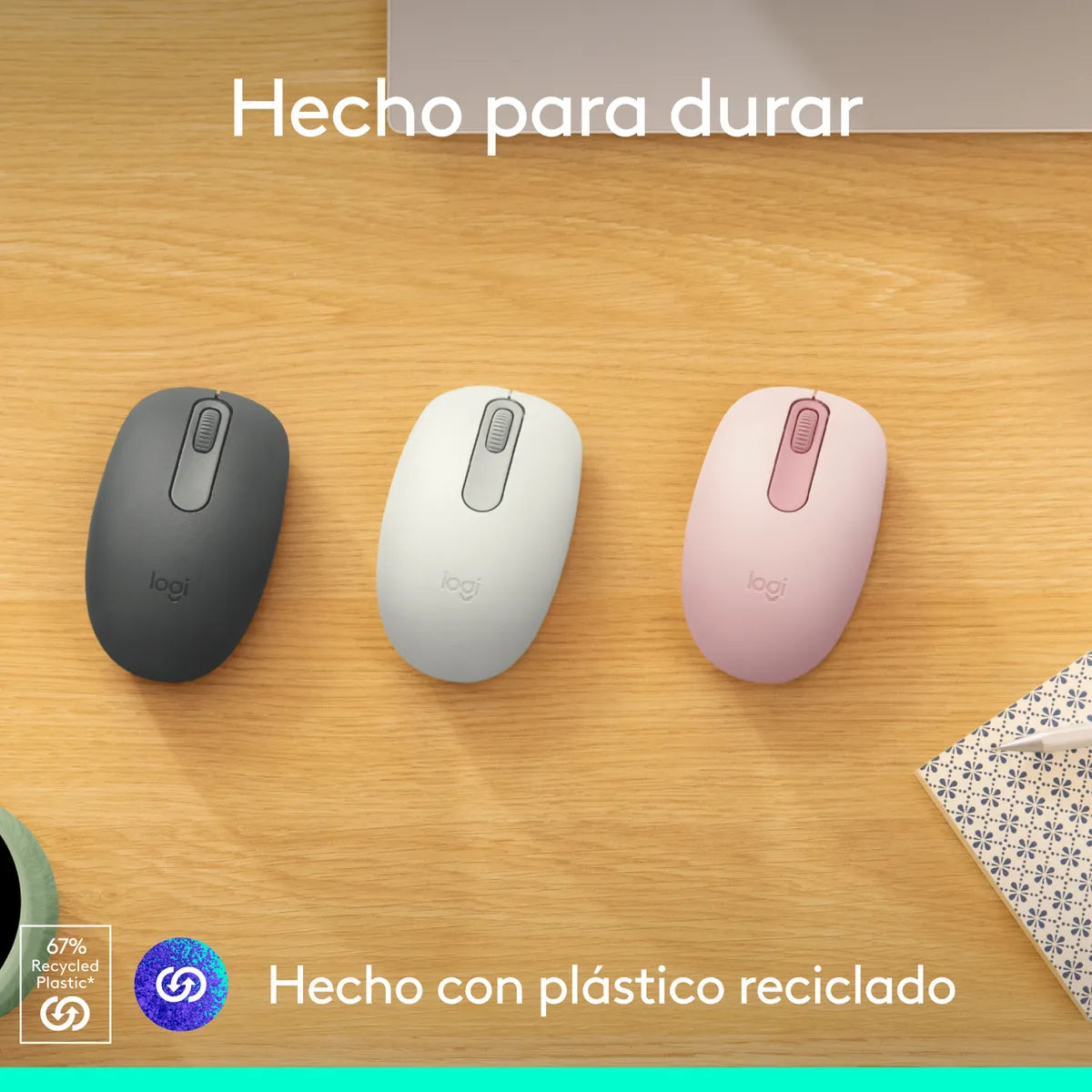 Combo Bluetooth Teclado Multi-dispositivo Logitech K380s + Mouse M196, Negro