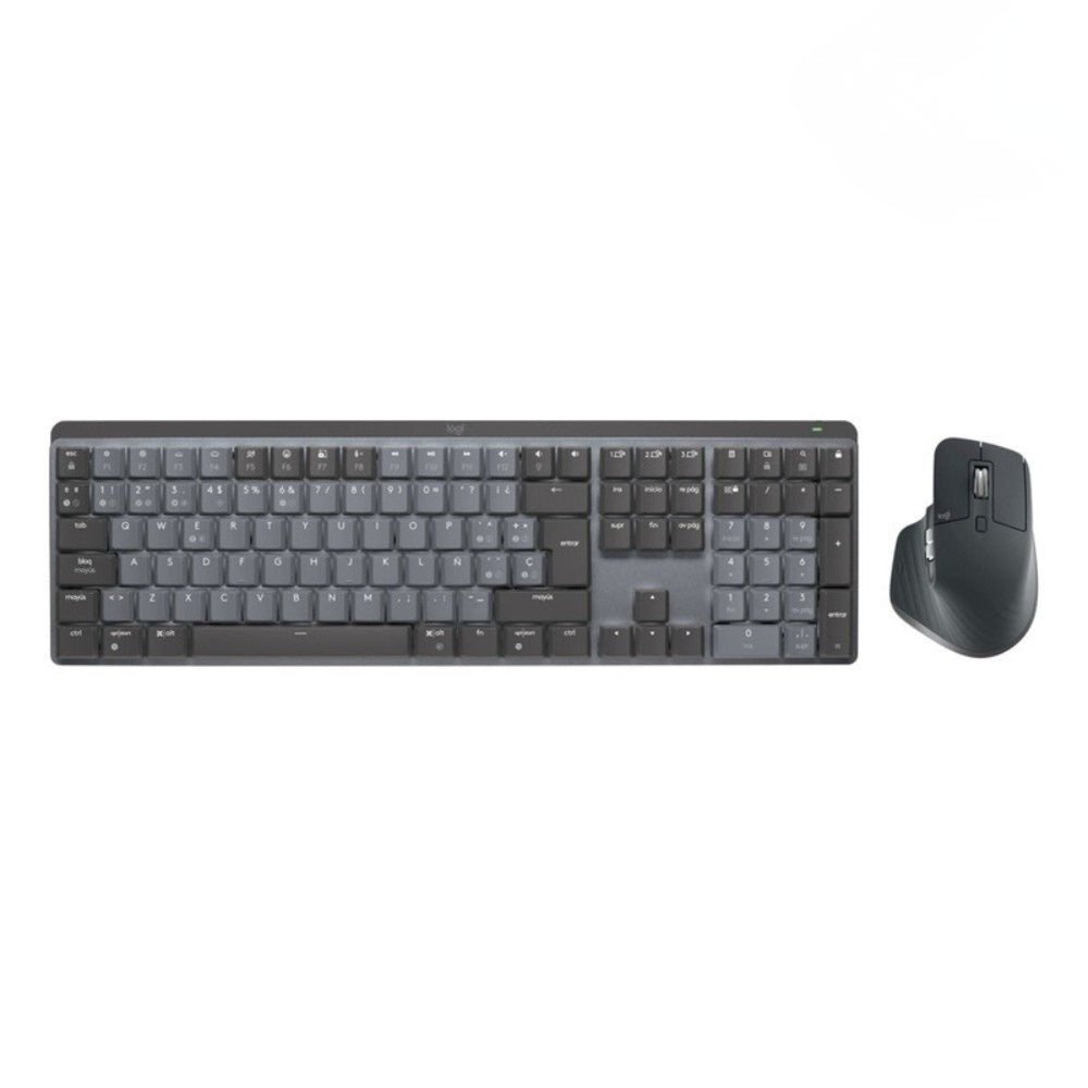 Combo Logitech Teclado Mx Mechanical + Mouse Mx Master 3s Edición Bluetooth
