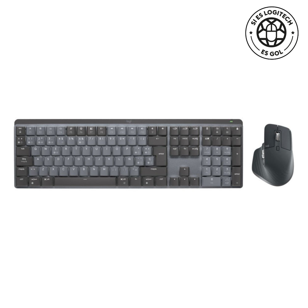 Combo Logitech Teclado Mx Mechanical + Mouse Mx Master 3s Edición Bluetooth