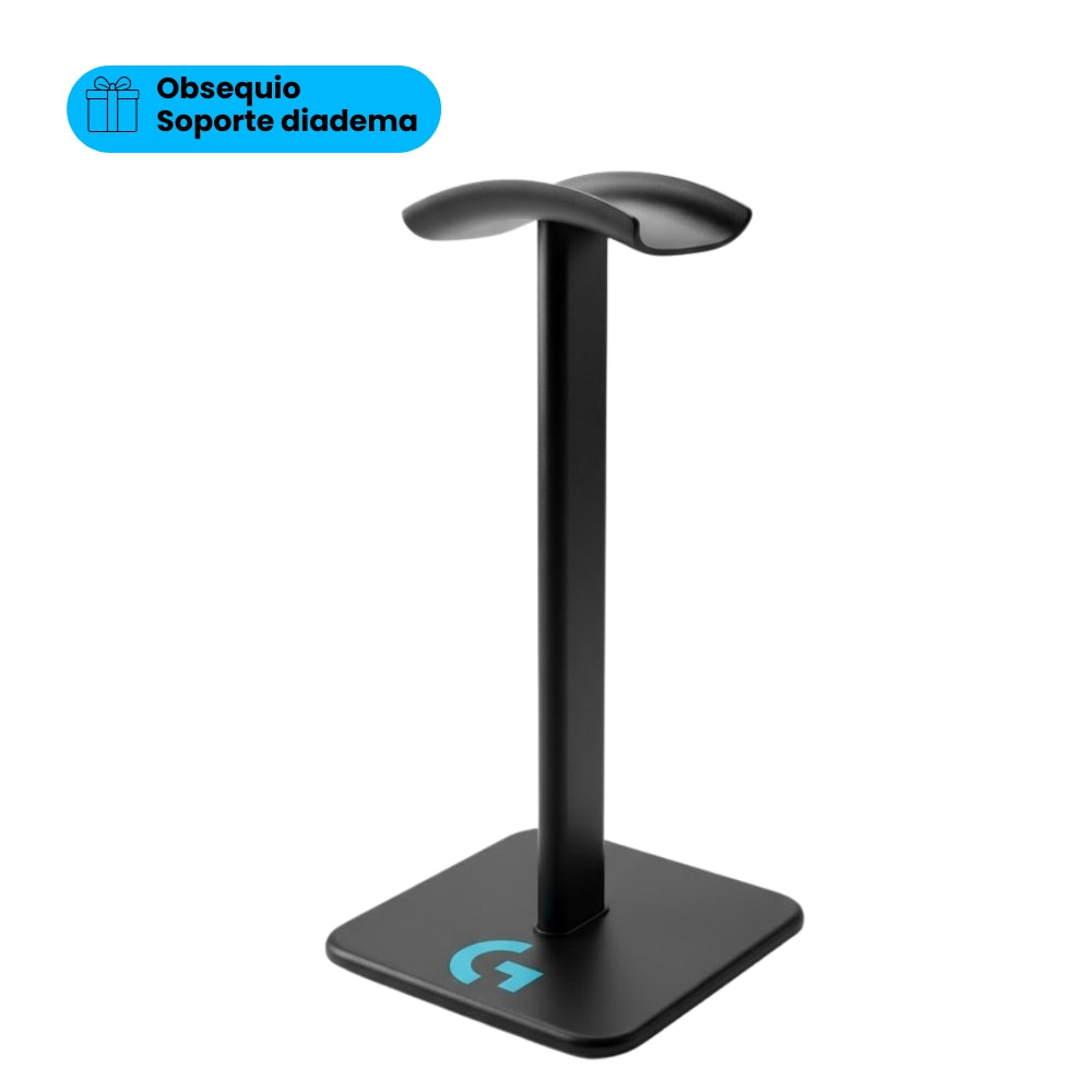 Auriculares Gamer Inalámbricos Logitech G325 LIGHTSPEED Bluetooth PC/PS5/Switch/Xbox - Negro + Obsequio Soporte para Diadema