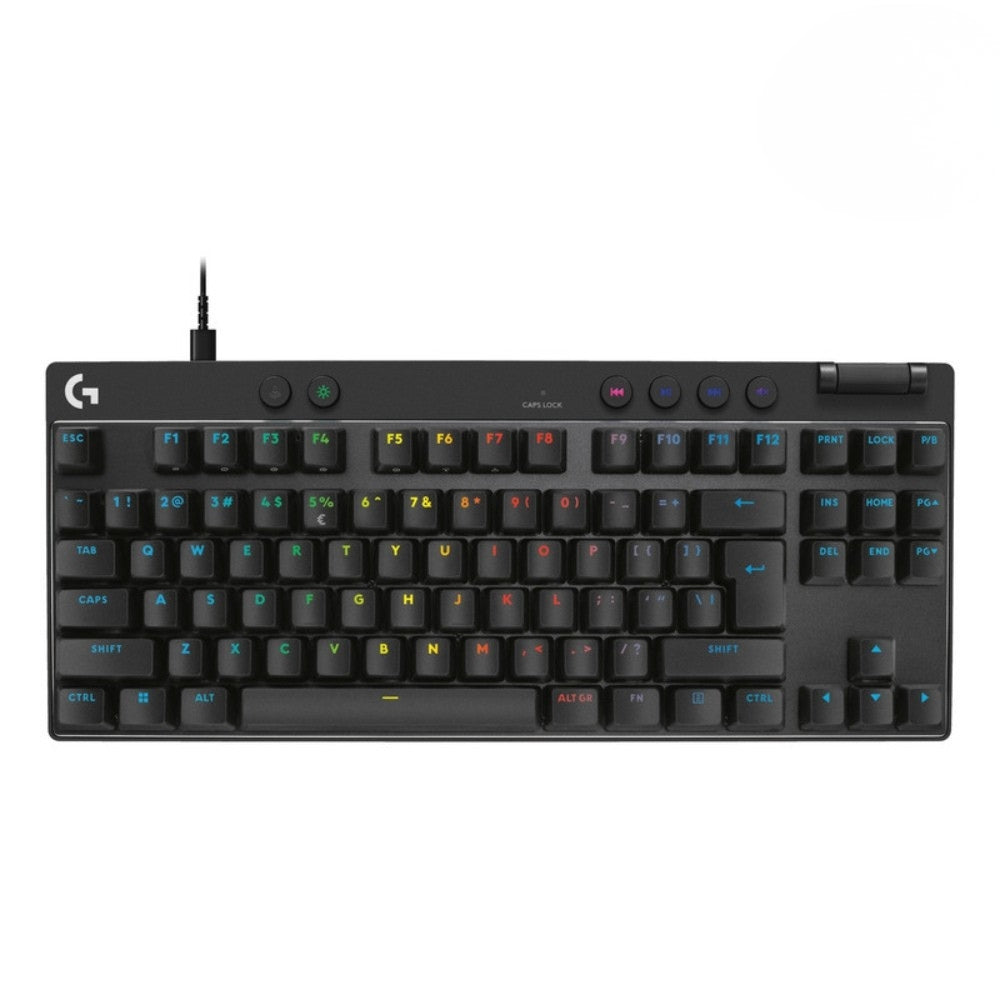 Teclado Gamer Logitech G PRO X TKL RAPID (Magnético-Analógico) con RGB LIGHTSYNC, Negro