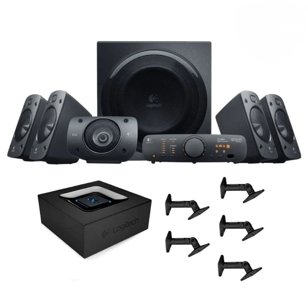 Combo Altavoces 5.1 Logitech Z906 THX + Adaptador Bluetooth + Bases