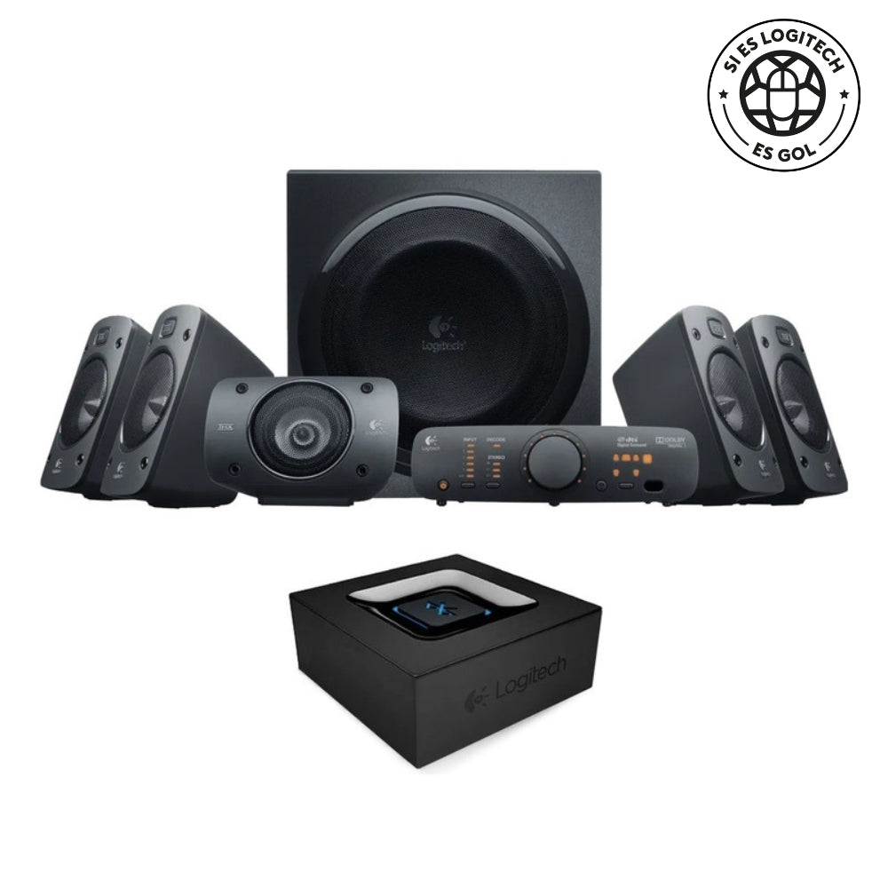 Combo Altavoces 5.1 Logitech Z906 THX + Adaptador Bluetooth
