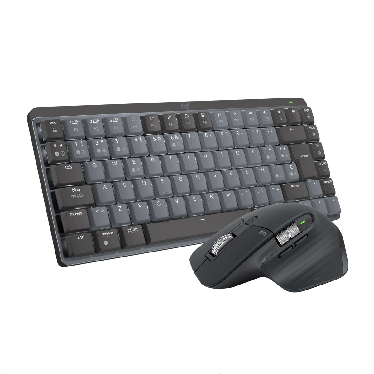 Logitech Combo Teclado Mx Mechanical Mini + Mouse Master 3s Edición Bluetooth