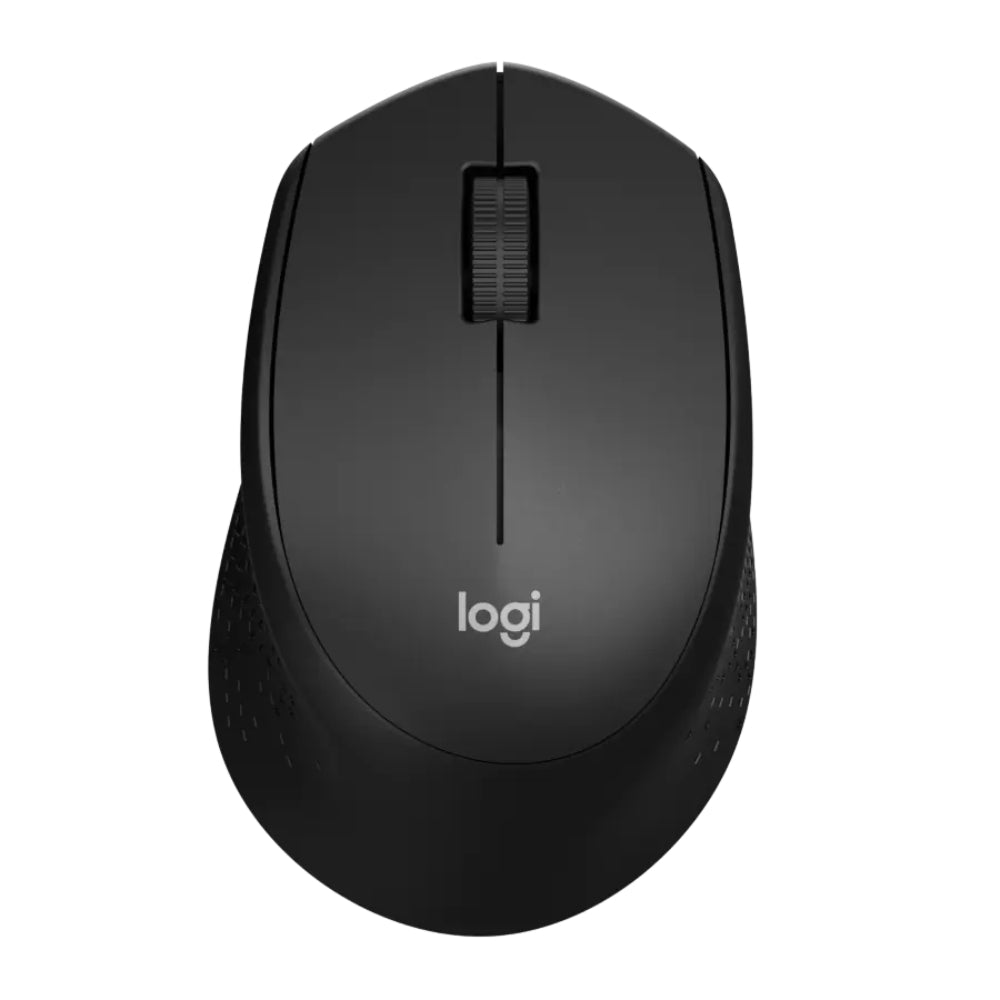 Mouse Inalámbrico Logitech M280 con Cómodo Diseño Curvo, Negro