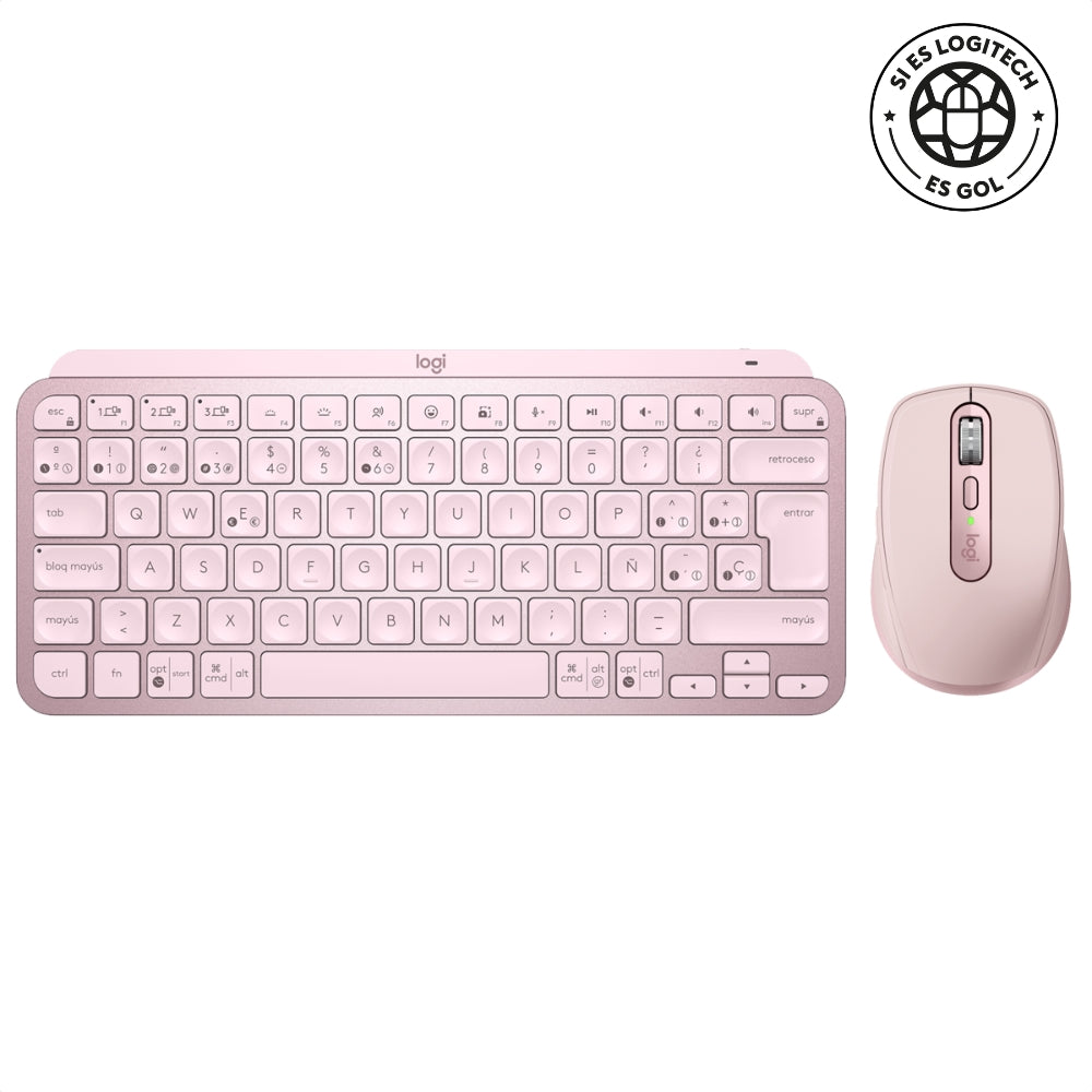 Combo Logitech Teclado Mx Keys Mini + Mouse Mx Anywhere 3s