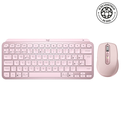 Combo Logitech Teclado Mx Keys Mini + Mouse Mx Anywhere 3s