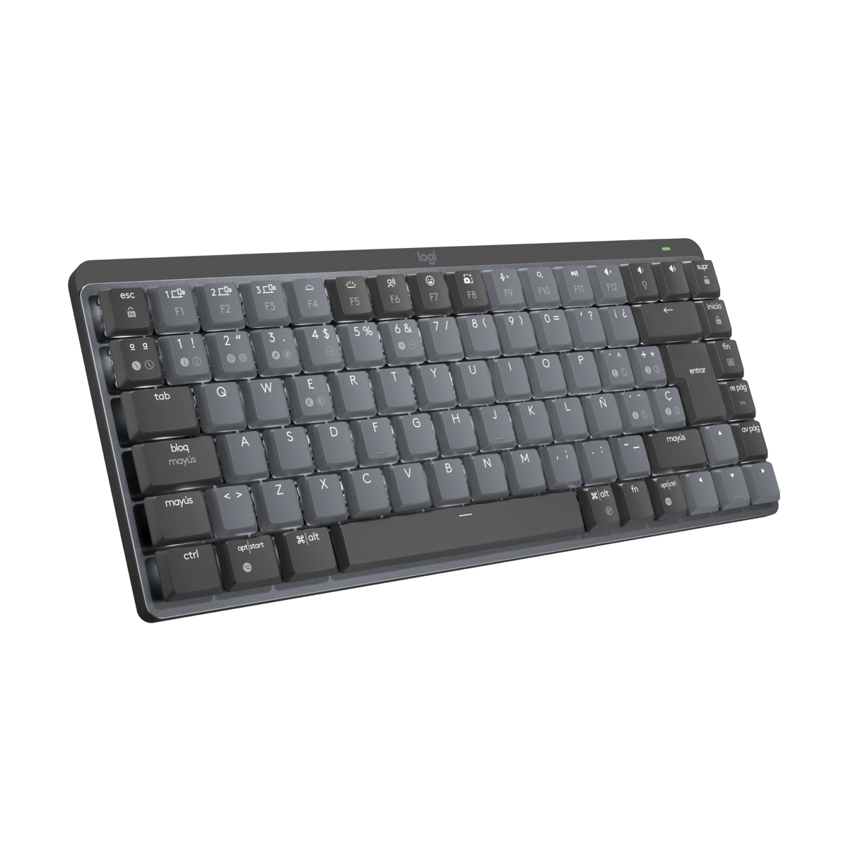 Teclado Recargable Iluminado de Alto Desempeño Logitech MX Mechanical Mini