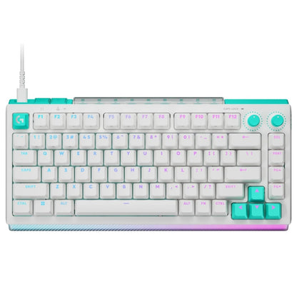 Teclado Gamer Mecanico Logitech G512 X 75 Switch Tactil - Blanco