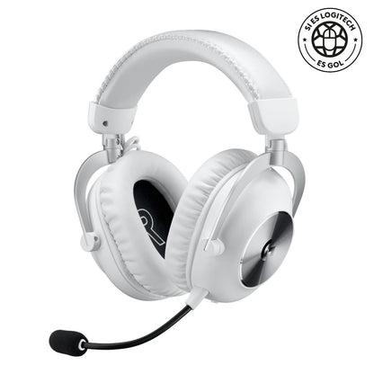 Auriculares Gamer 7.1 Inalámbricos Logitech G Pro X 2 LIGHTSPEED con Bluetooth, Blanco