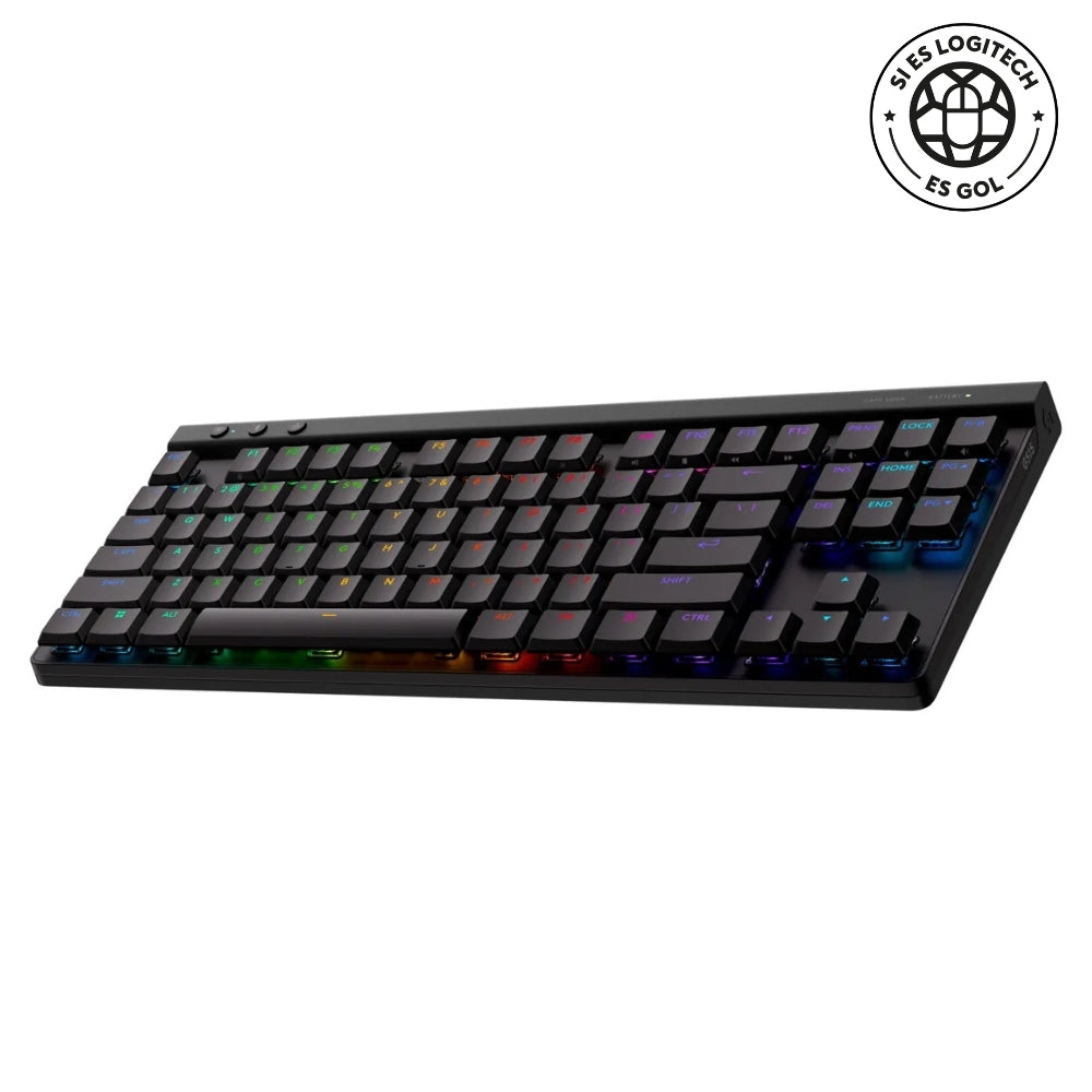 Teclado Gamer Inalámbrico, Logitech G515 Lightspeed Tkl, Negro