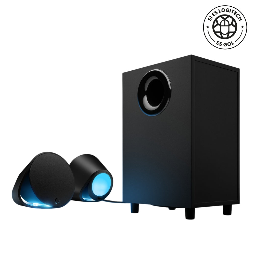 Sistema de Altavoces Gamer 2.1 Logitech G560 con RGB LIGHTSYNC y Sonido DTS:X