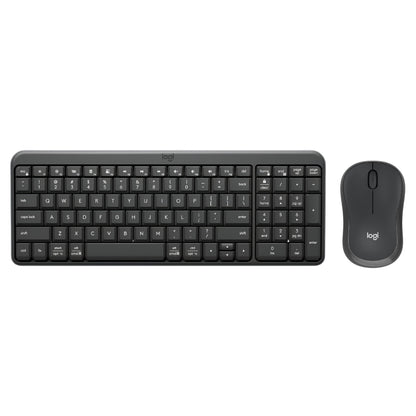 Teclado Bluetooth Inalámbrico Logitech K250 Compacto + Logitech M240 Silencioso Ratón Bluetooth Inalámbrico - Negro