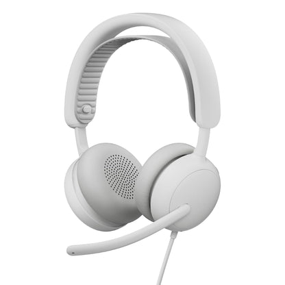 Diadema Profesional Logitech Zone Wireless 2 ES con ANC Híbrida Adaptativa - Blanco Crudo