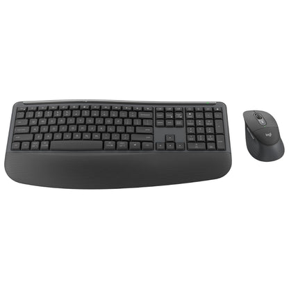 Combo Teclado y Mouse Inalámbrico Logitech Signature Comfort Plus MK880 Bluetooth