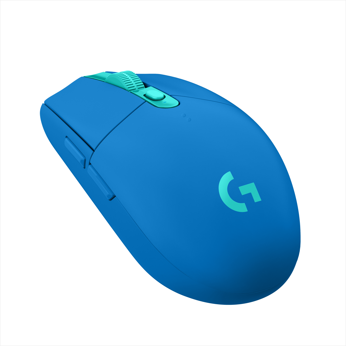 Mouse Gamer Inalámbrico Logitech G305 LIGHTSPEED HERO 12000 DPI 6 Botones - Azul + Pad Mouse Gamer Logitech G240 con Superficie de Tela