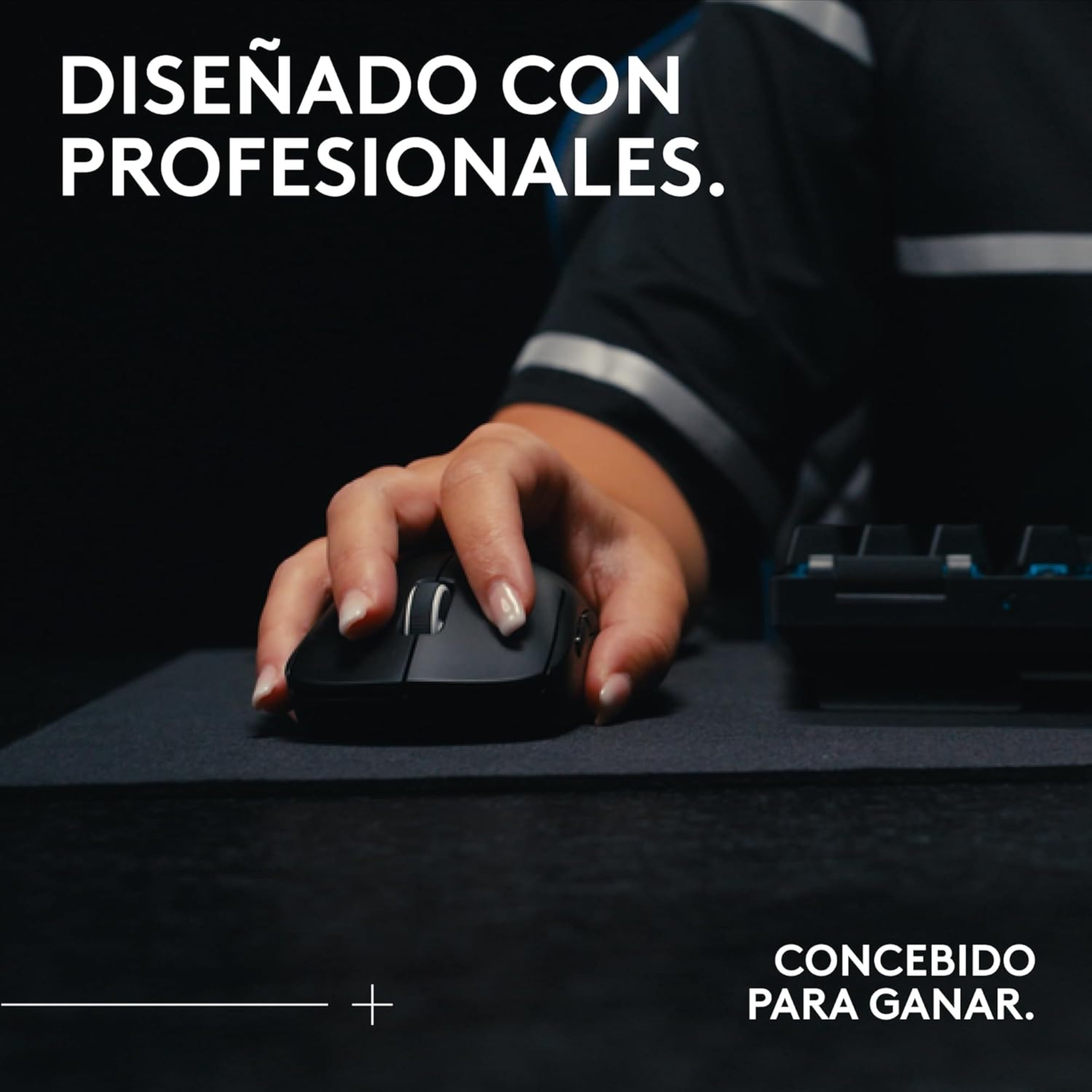 Mouse Gamer Inalámbrico Logitech G Pro X Superlight 2 SE, Negro