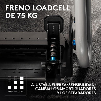 Palanca De Cambios & Freno De Mano Logitech Rs Para Timones + Pedales Para Simulador De Carreras Logitech G Rs Pedals