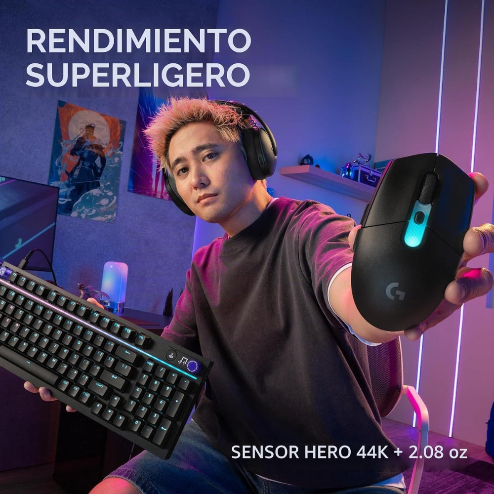 Mouse Gamer Inalambrico Logitech G305 X Lightspeed - Negro