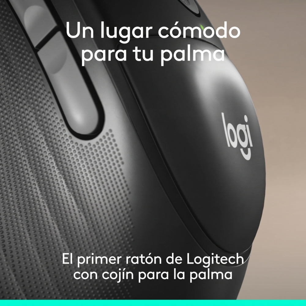 Mouse Inalámbrico Logitech Signature Comfort Plus M850 L Multidispositivo Bluetooth - Grafito