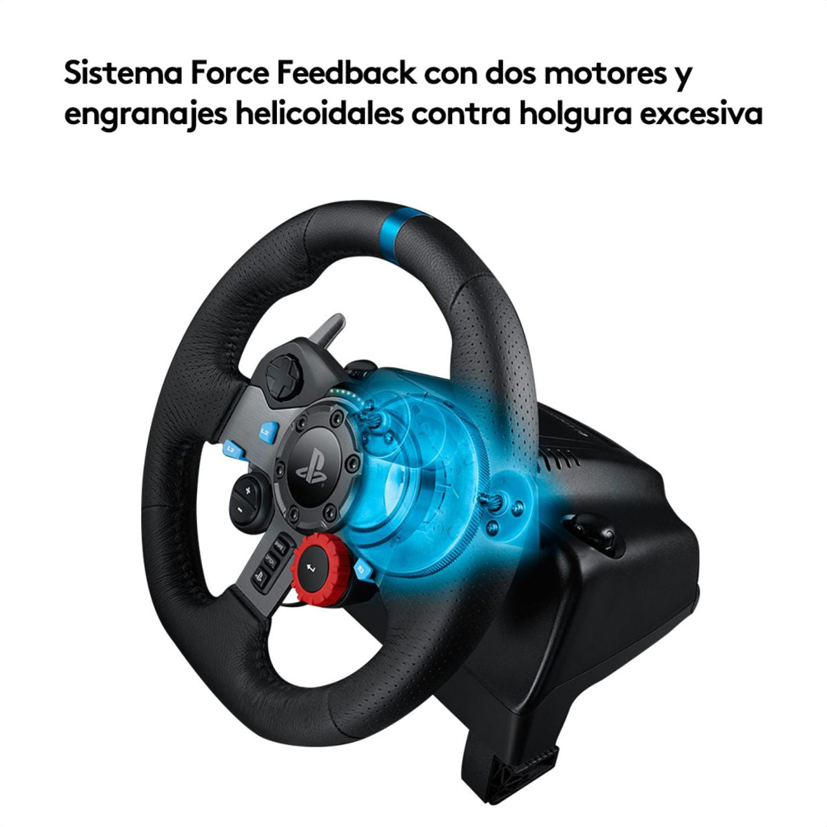 Racing Kit Timón Logitech G29 para PS5, PS4 y PC + Palanca de Cambios + Soporte Plegable 5