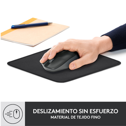 Teclado Bluetooth Multidispositivo Logitech Pebble Keys 2 K380s + Mouse Bluetooth Logitech POP con Botón Emojis SilentTouch Multidispositivo - Blast + Mouse Pad Logitech Studio Series