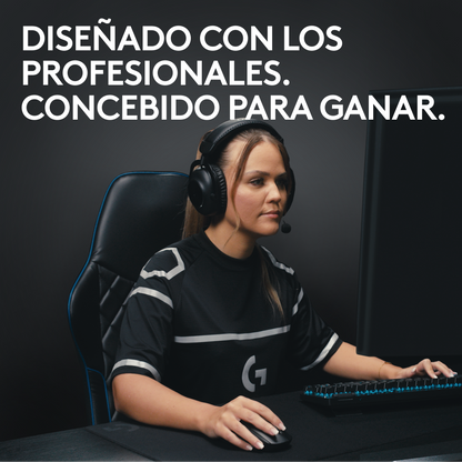 Mouse Gamer Inalámbrico Logitech G Pro X Superlight 2c, Negro