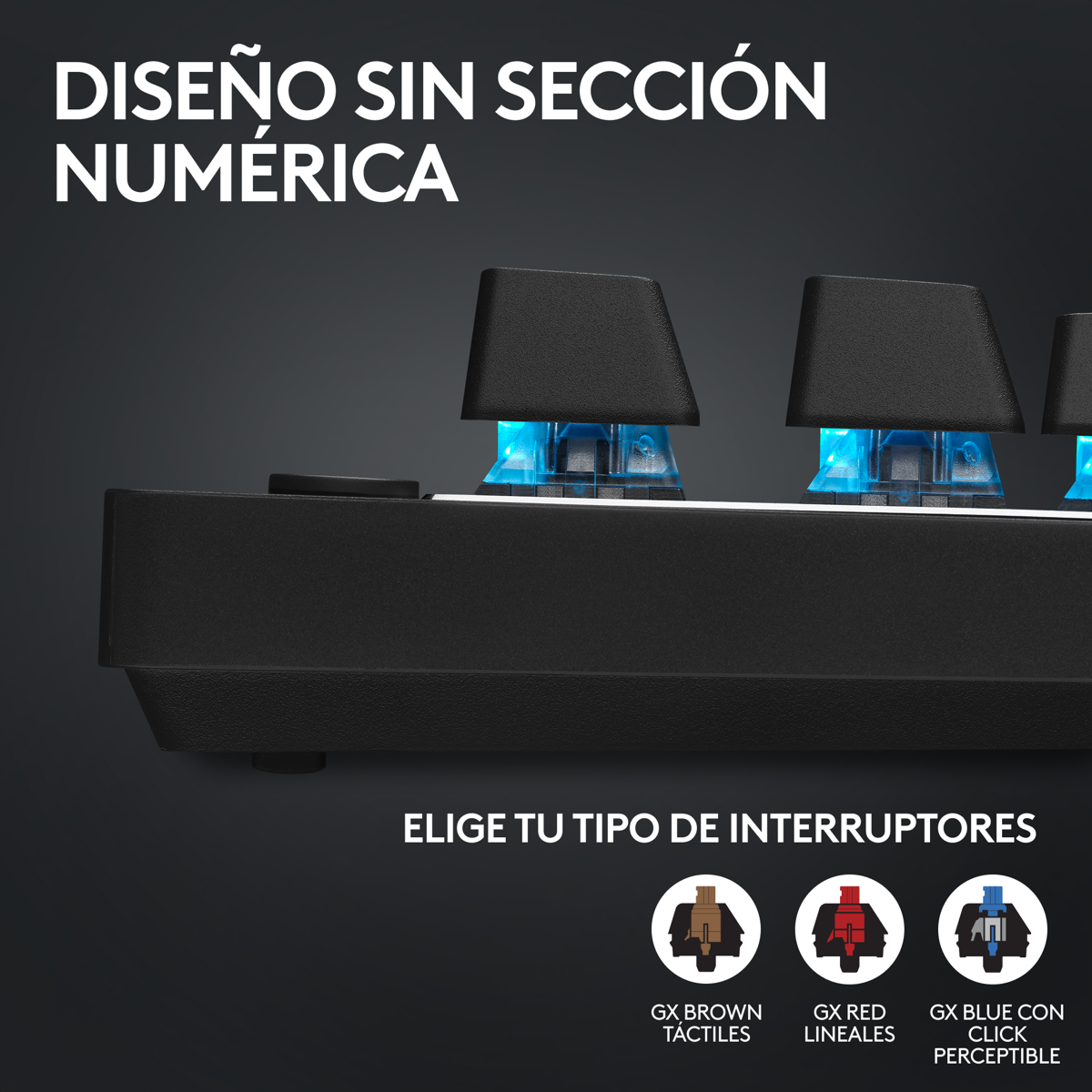 Teclado Gamer Inalámbrico Logitech G PRO X TKL LIGHTSPEED RGB LIGHTSYNC - Negro + Mouse Pad Gamer Logitech G640 Tela Grande 400x460mm - Negro