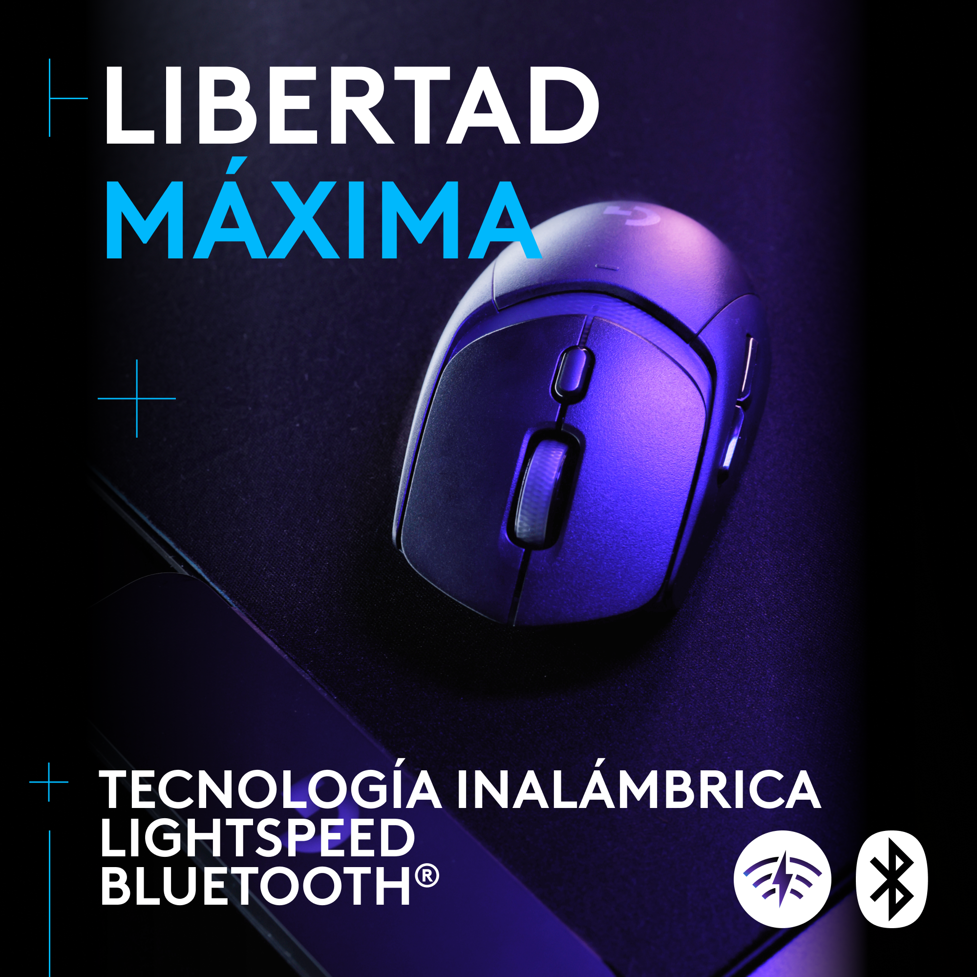 Diadema Gamer Logitech G A20X Lightspeed para PS5, Xbox, Switch, PC - Negro + Mouse Gamer Inalámbrico Logitech G309 LIGHTSPEED Bluetooth Sensor HERO 25K - Negro
