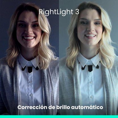 Logitech Brio, Ultra Hd Pro Webcam 4k / Rightlight 3 Con Hdr