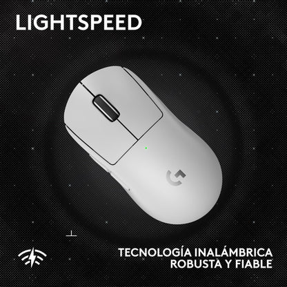 Mouse Gamer Inalámbrico Logitech G Pro X Superlight 2 SE, Blanco