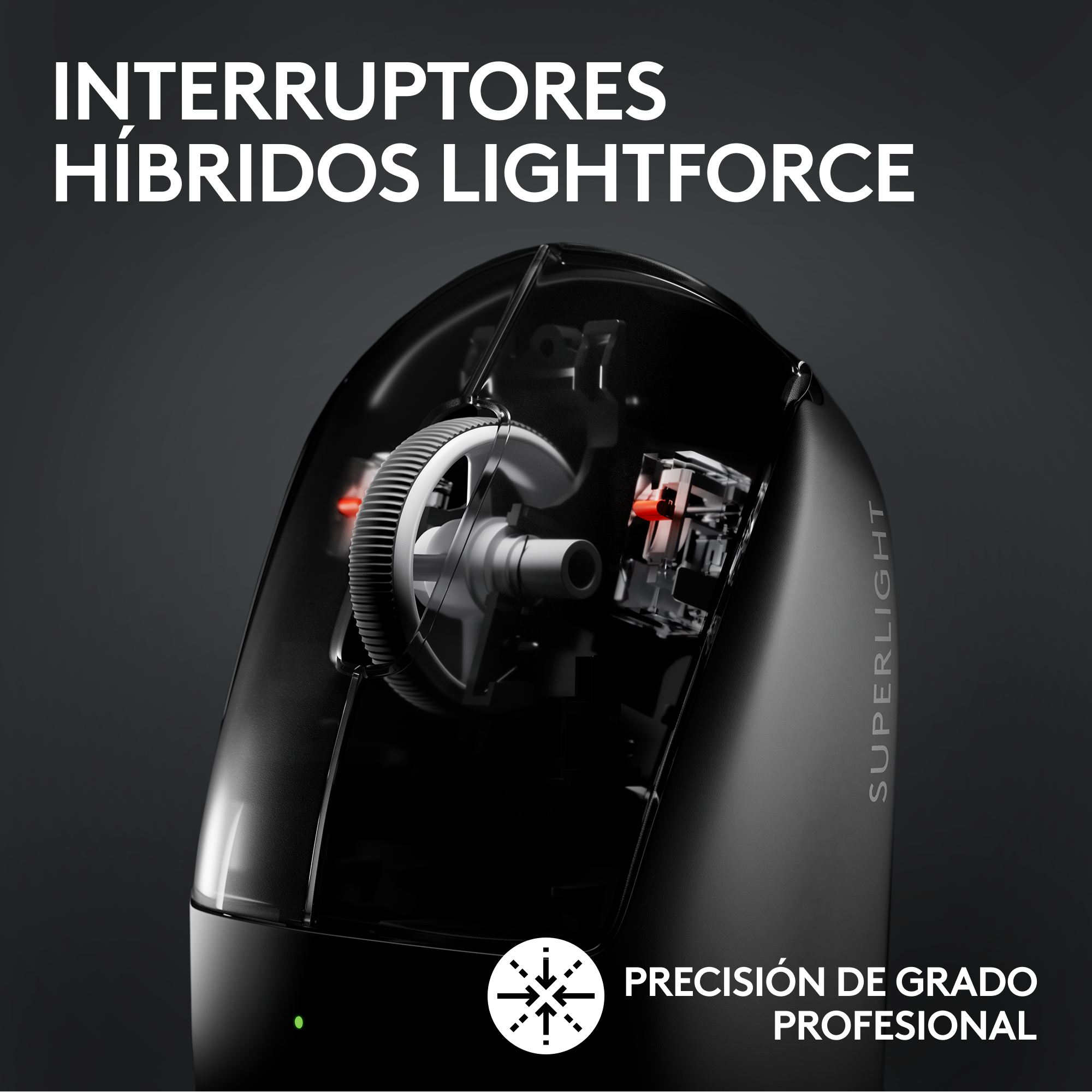 Mouse Gamer Inalámbrico Logitech G Pro X Superlight 2c, Blanco