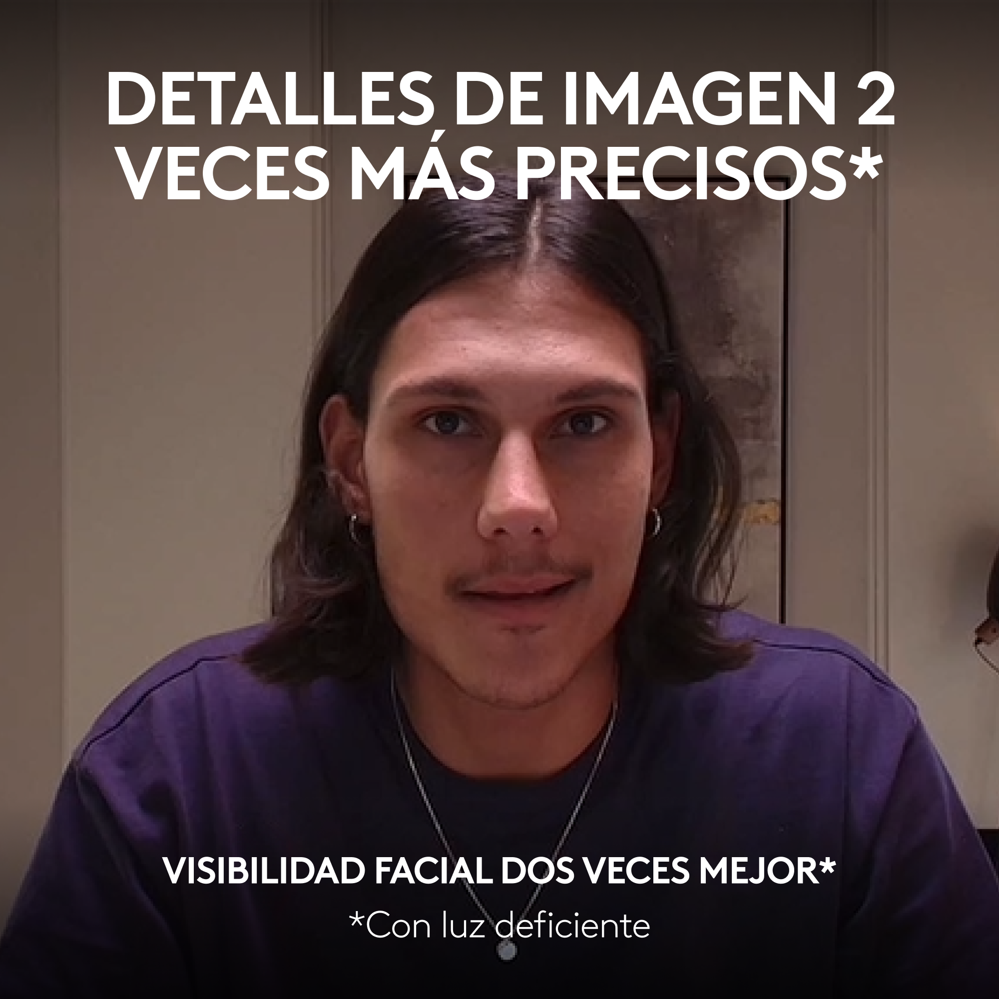 Cámara Web Logitech MX Brio 705 for Business 4K Premium con IA