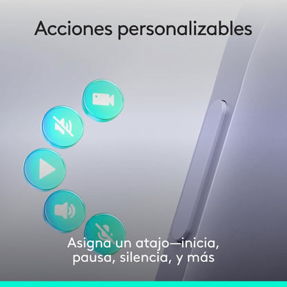 Presentador Inalambrico Logitech Spotlight 2 BT, USB-C - Lila