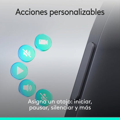 Presentador Inalambrico Logitech Spotlight 2 BT, USB-C - Negro