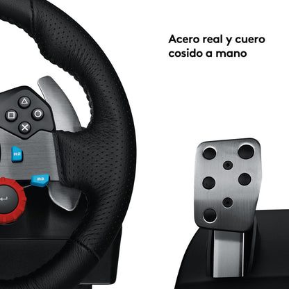 Racing Kit Timón Logitech G29 para PS5, PS4 y PC + Palanca de Cambios + Soporte Plegable 5